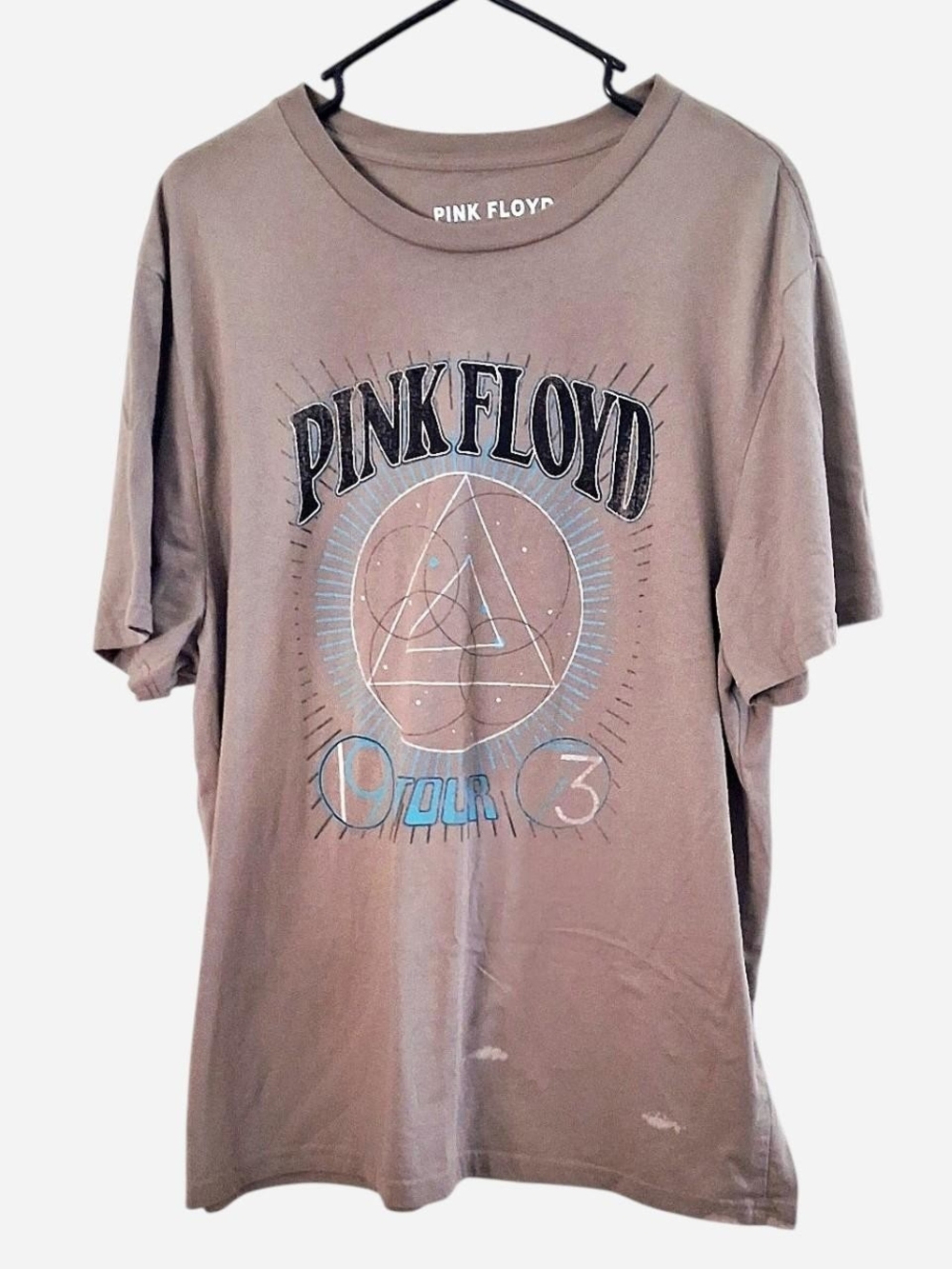 Pink Floyd Brown Graphic Short Sleeve Tee